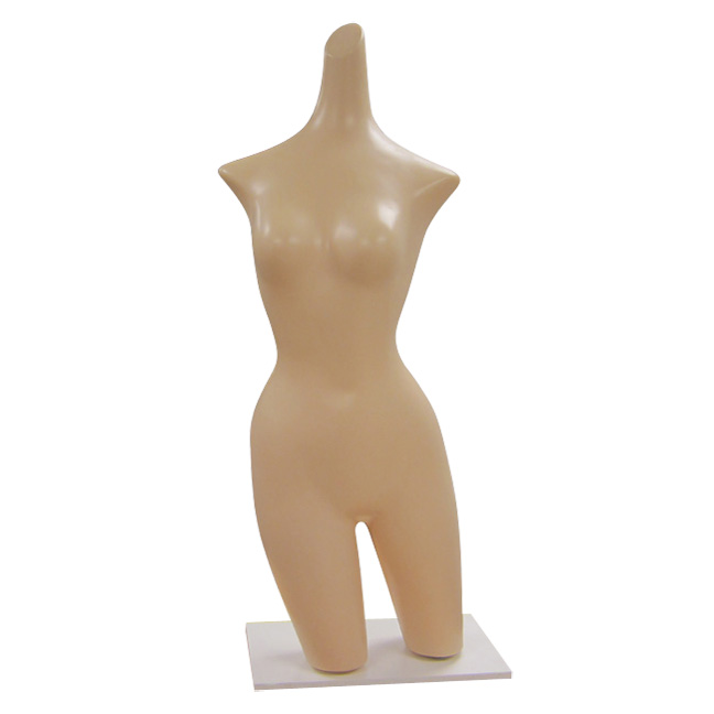 Buy Plastic tone 3/4 Torso Female Mannequin Form with Removable Head Online  at desertcartBAHRAIN