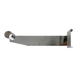 12" Grid Hangrail Bracket For 1 1/4" Round Tube - Chrome