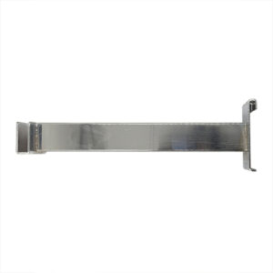 12" Grid Hangrail Bracket For Rectangular Tube - Chrome