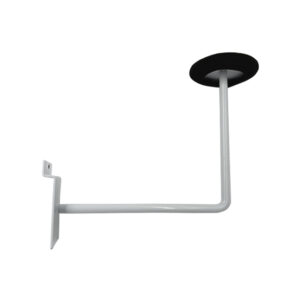 Single Hat Slat Display - White