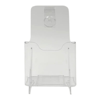 4" x 9" Grid Literature Holder - Clear - Image 3