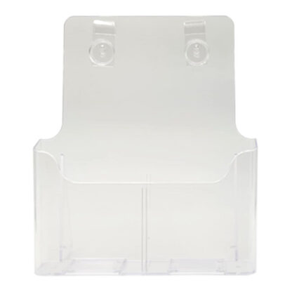 8 1/2" x 11" Grid Literature Holder - Clear - Image 2