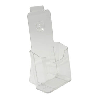 4" x 9" Slat Literature Holder - Clear