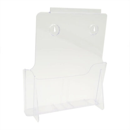 8 1/2" x 11" Slat Literature Holder - Clear - Image 3