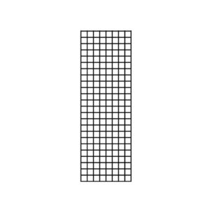 2' X 6' Grid Panel - Black