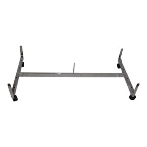4' Gondola Grid Display Base - Chrome