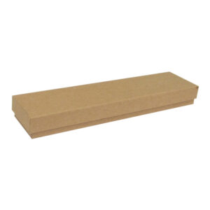 8" X 2" Jewelry Box - Kraft