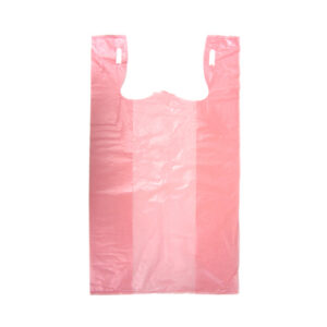 Box Of Plastic Shopping Bags - Pink