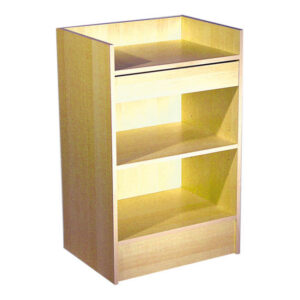 Cash Register Stand Knocked Down - Maple